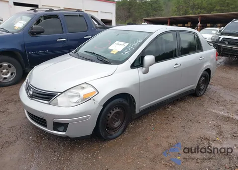 2010 Nissan Versa 1.8S from USA, damaged, VIN 3N1BC1AP8AL404866